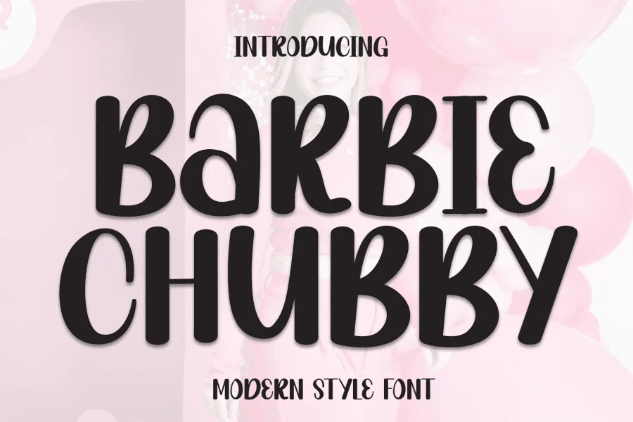 Barbie Chubby Font