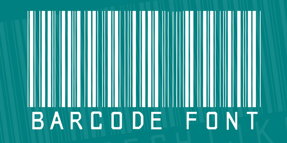 barcode font Font