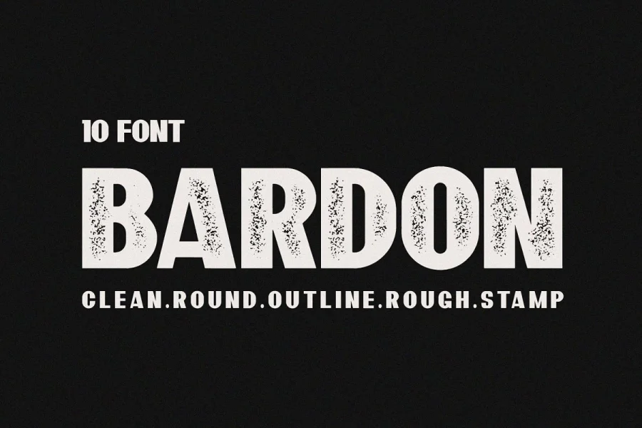 Bardon Font Family