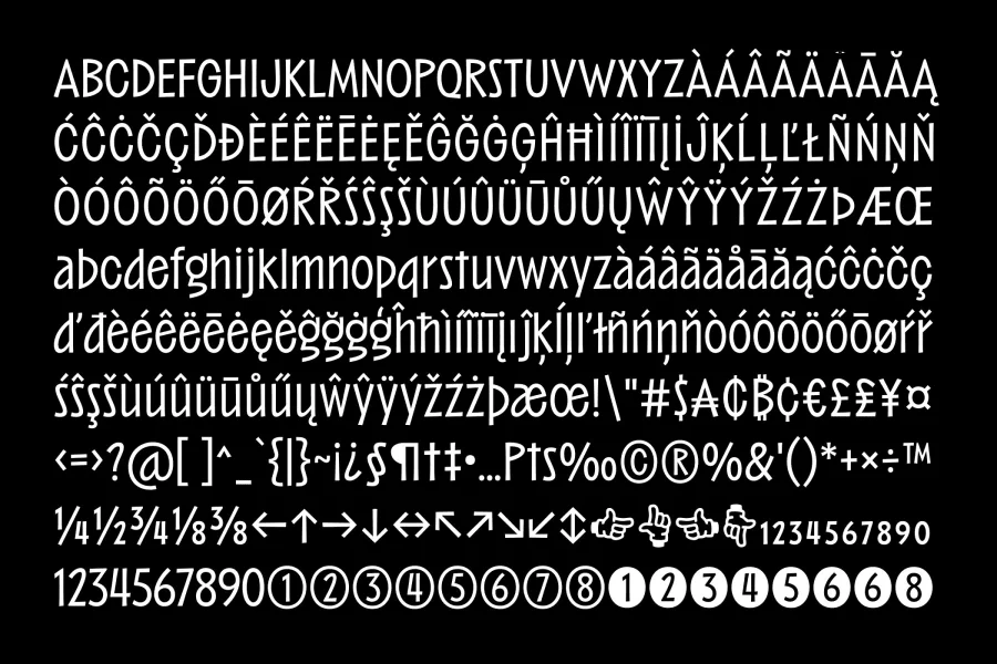 Barkins Font Family preview 18