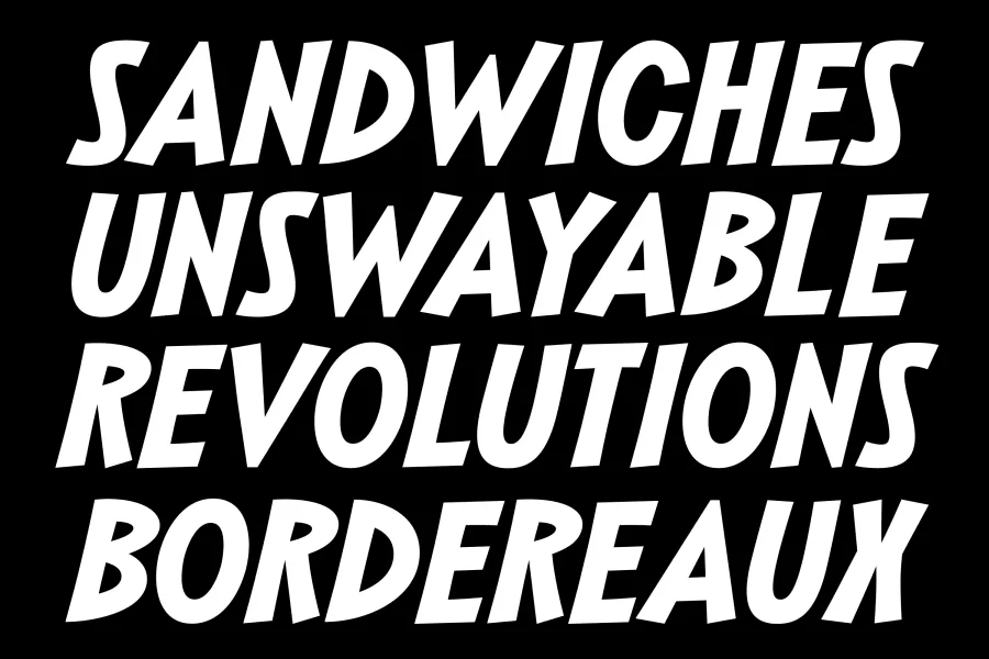 Barkins Font Family preview 5