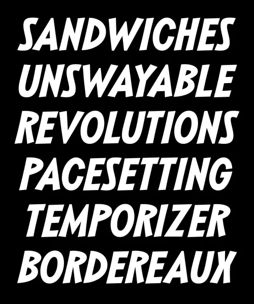 Barkins Font Family preview 6