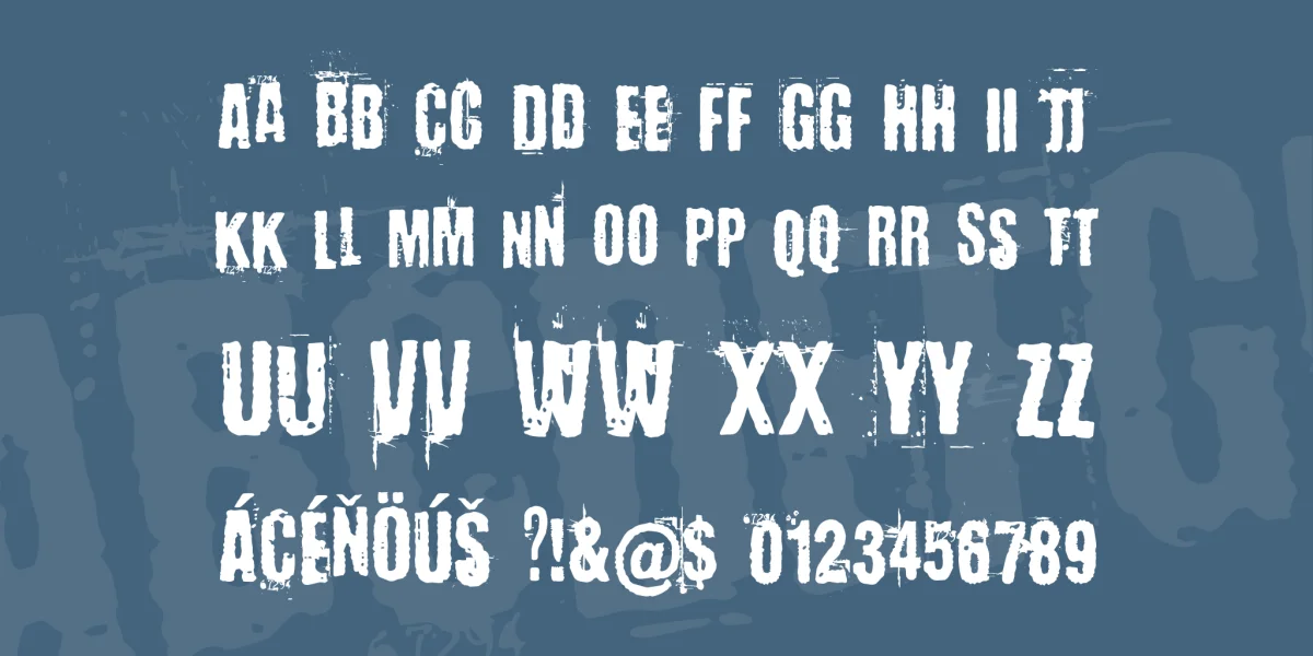 Baron Kuffner Font preview 5