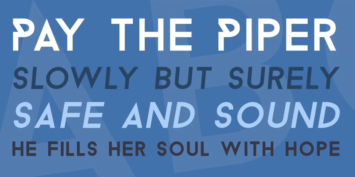 Baron Neue Font Family preview 2