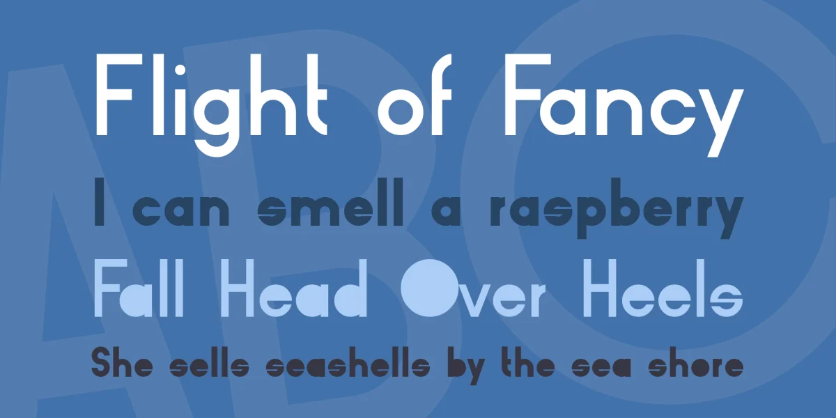 BarQ Font Family preview 3