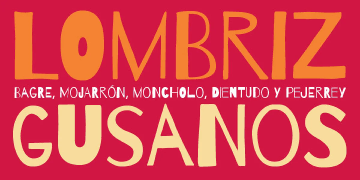 Barrio Font preview 3