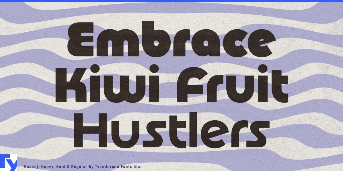 Basenji Font Family preview 2