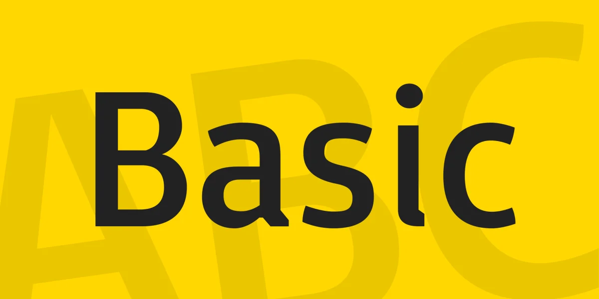 Basic Font