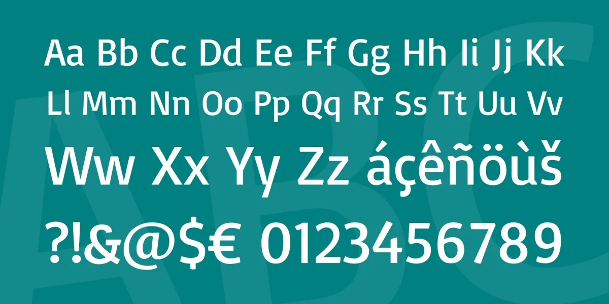 Basic Font preview 4