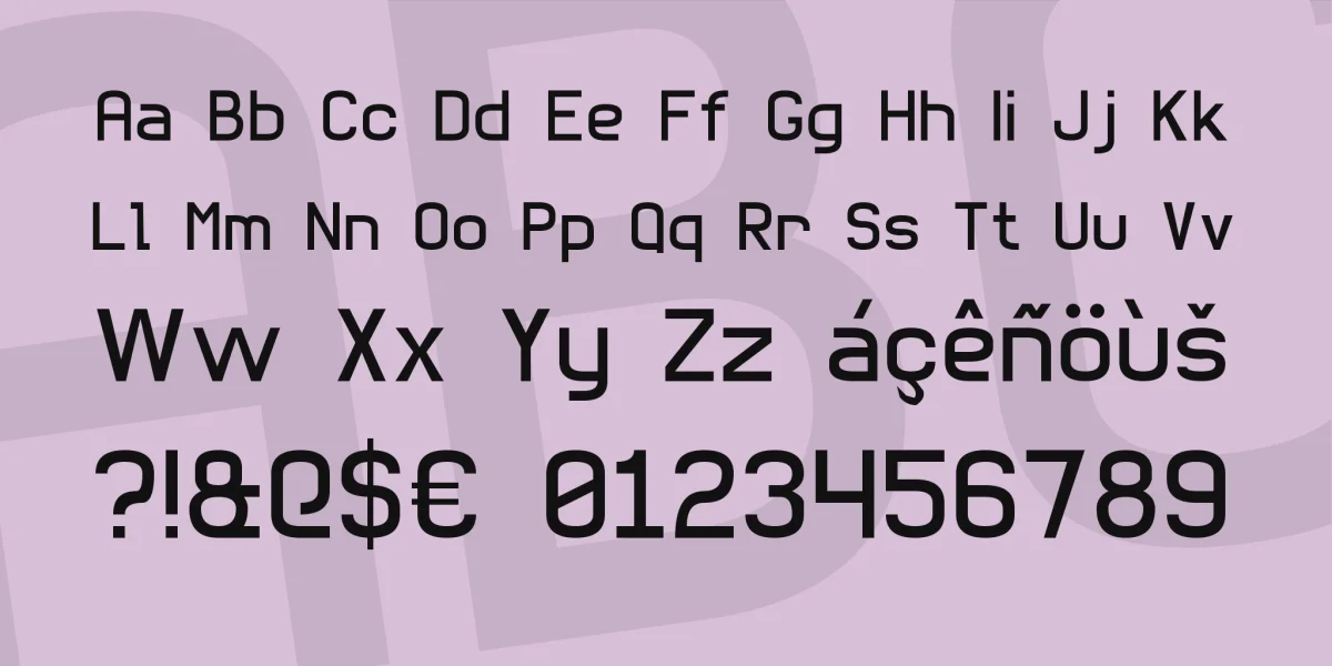 Basic Sans Serif 7 Font preview 4