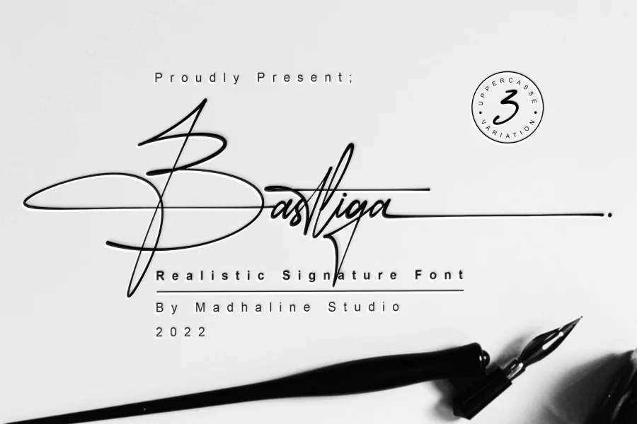 Bastliga One Font