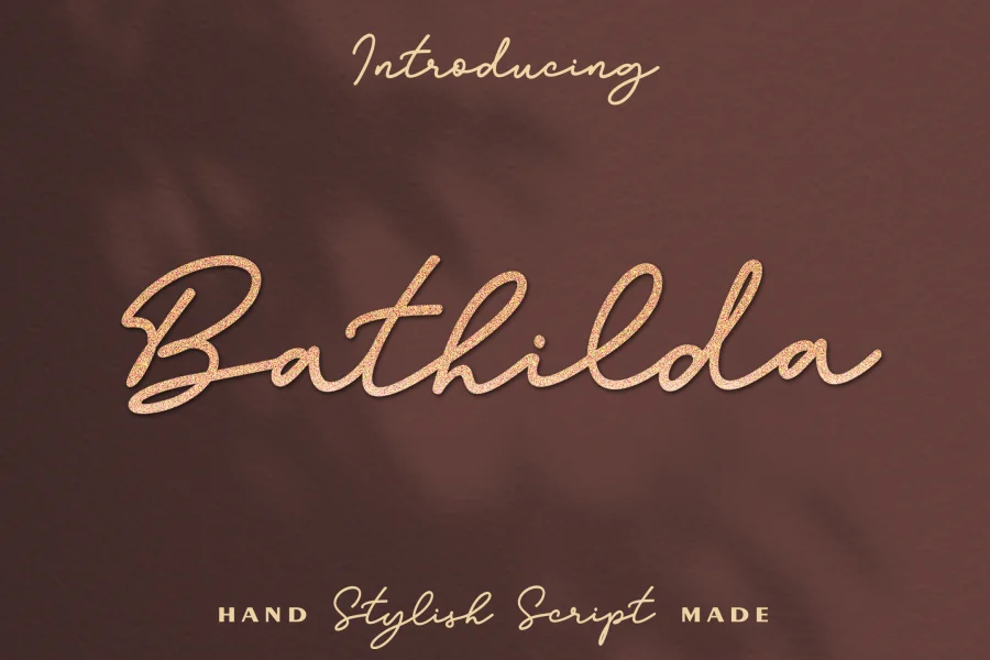 Bathilda Font