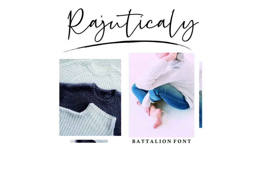 Battalion Font preview 3