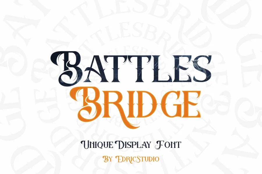 Battlesbridge Demo Font