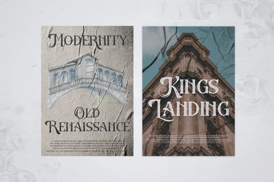 Battlesbridge Demo Font preview 8