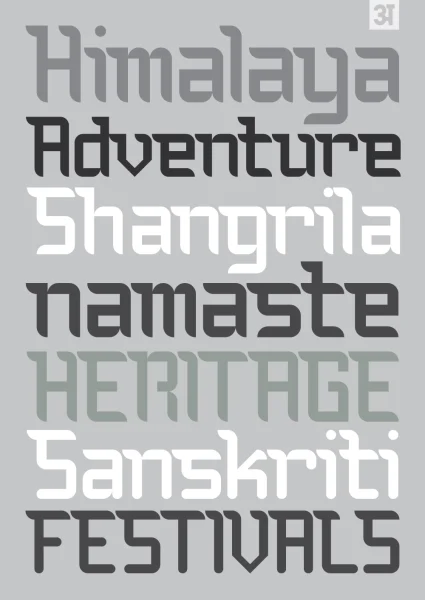 Bauchaomaicha Font preview 2