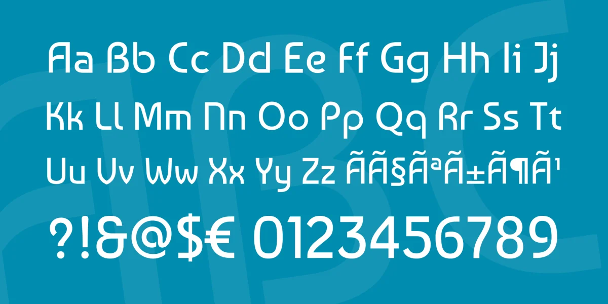 Baumans Font preview 4
