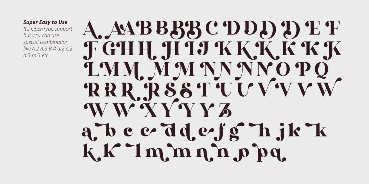 Bavista Soulare Font preview 10