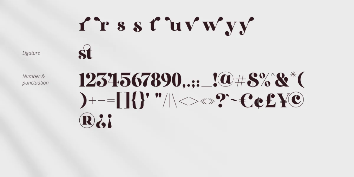 Bavista Soulare Font preview 11