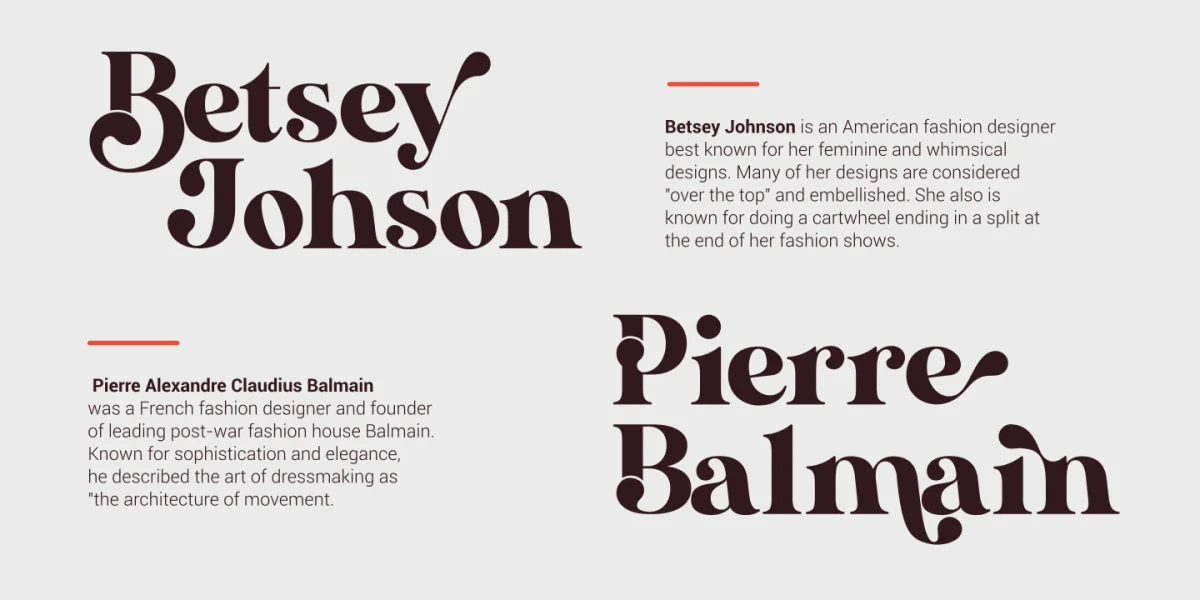 Bavista Soulare Font preview 3