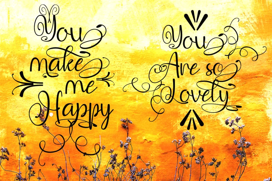 Be Hodakga Font preview 7