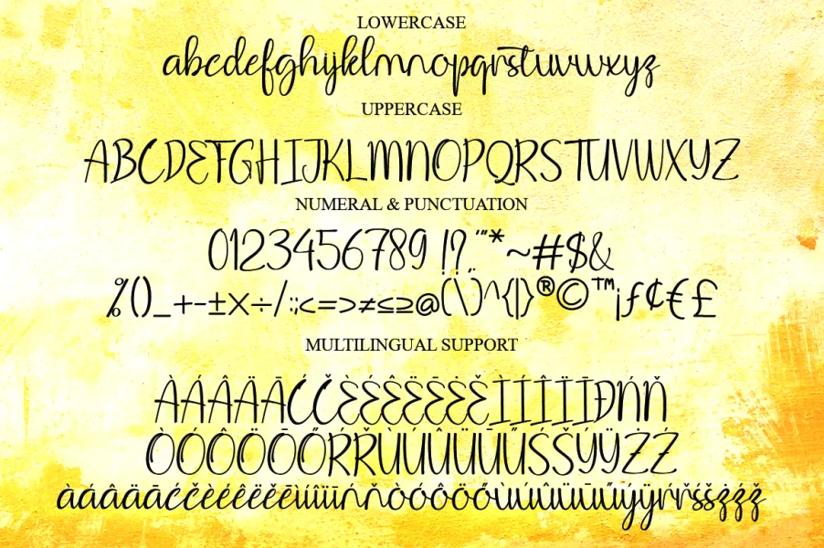 Be Hodakga Font preview 8