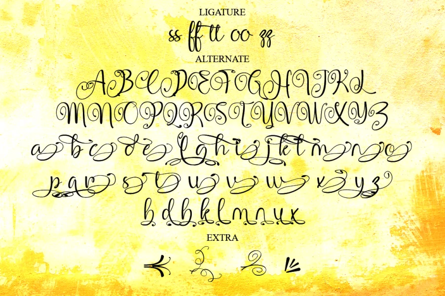 Be Hodakga Font preview 9