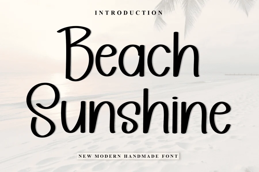 Beach Sunshine Font