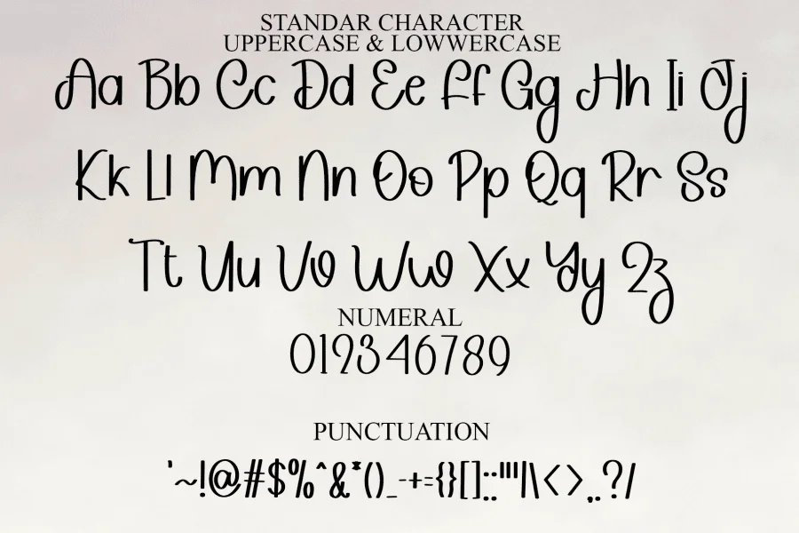 Beach Sunshine Font preview 7