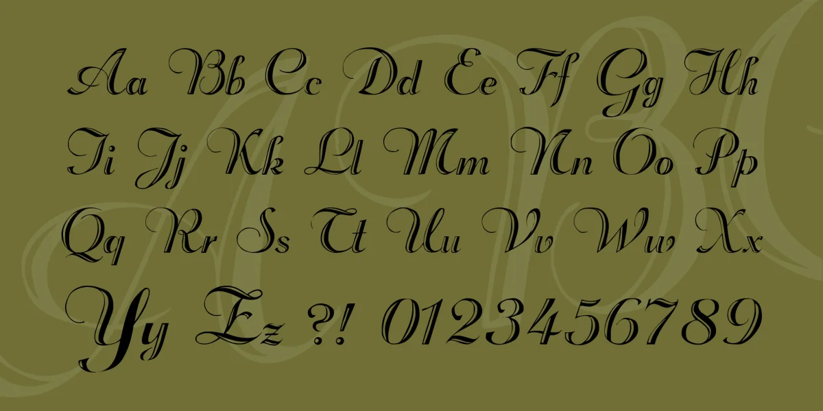 Beachman Script Font preview 3
