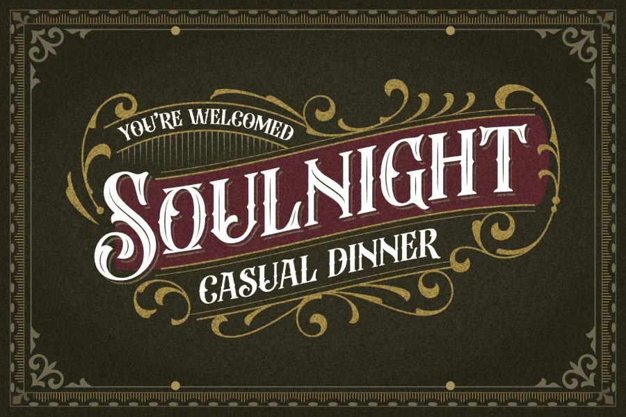 Beardsons Normal Font preview 5