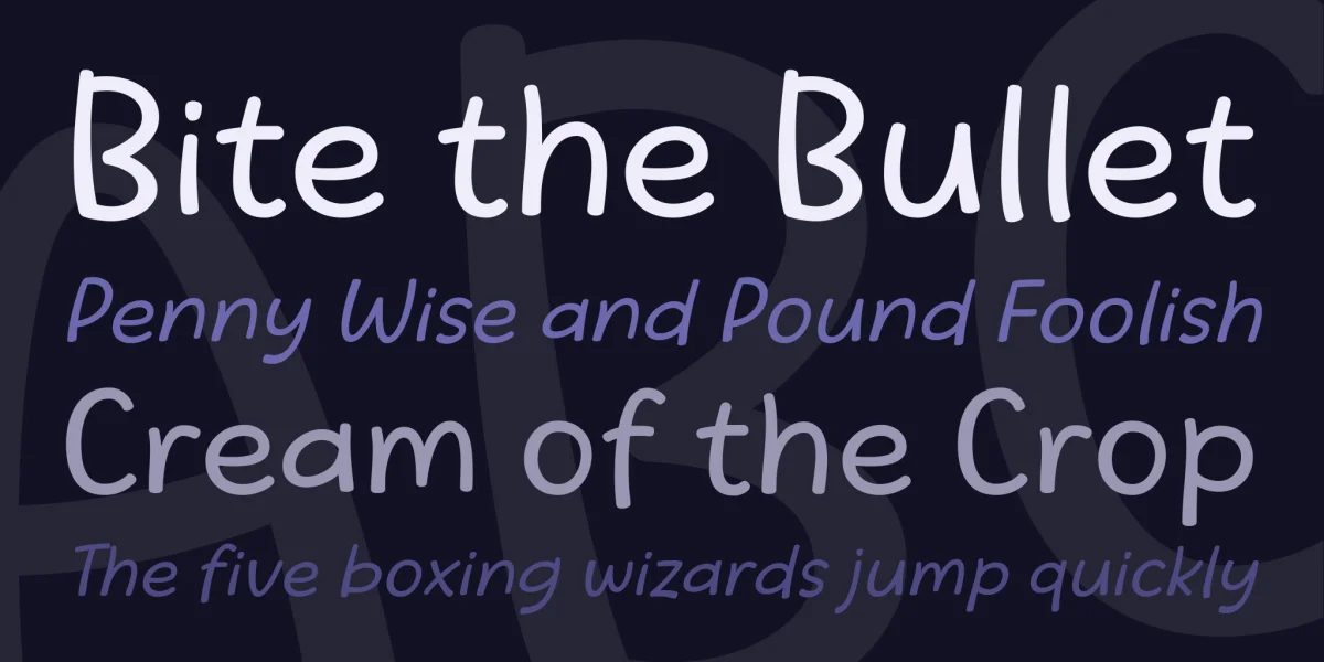 Beatific Margella Font Family preview 2