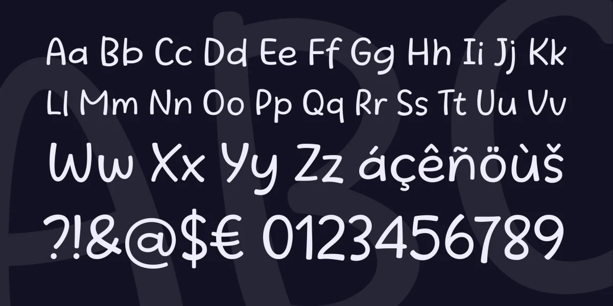 Beatific Margella Font Family preview 4