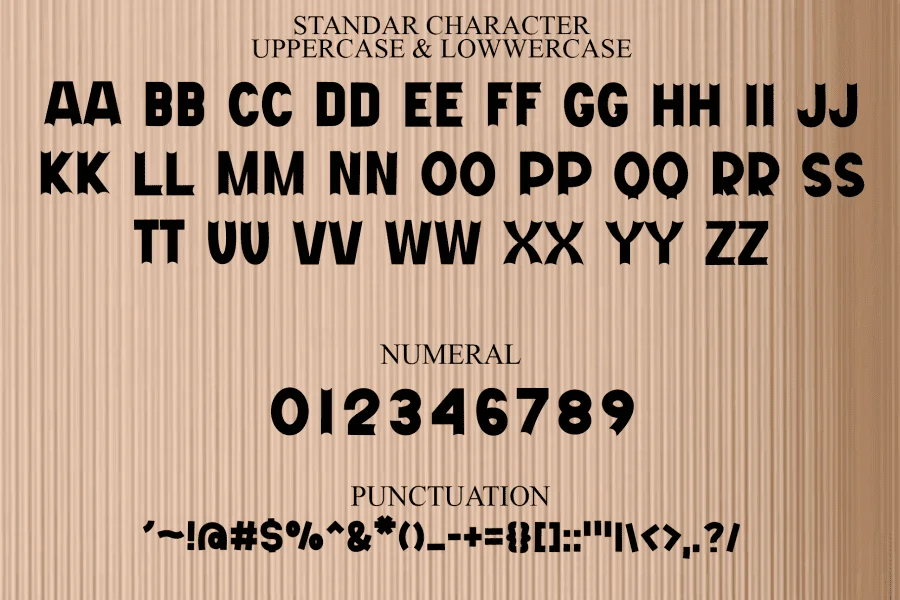 Beautiful Monogram Font preview 7