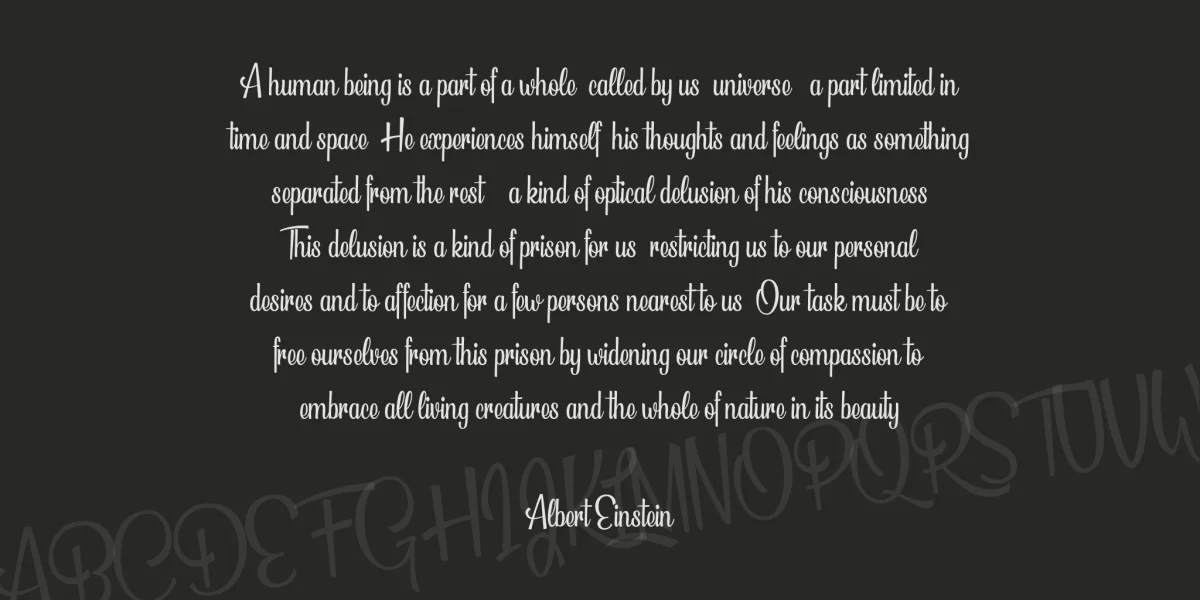 Beautiful People Personal Use Font preview 3