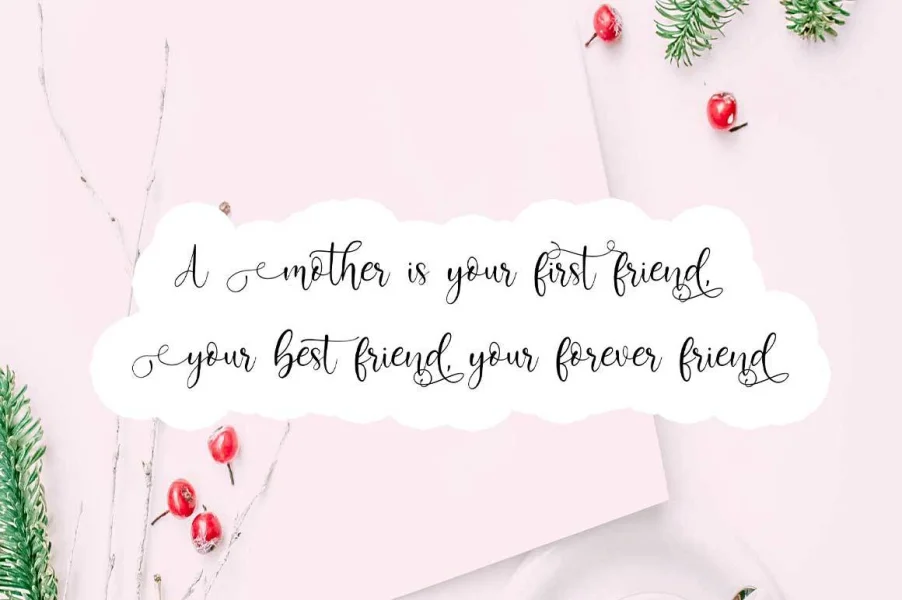 Beauty Mothers Font preview 4