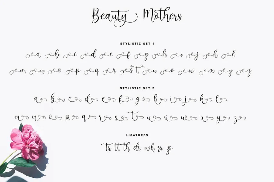 Beauty Mothers Font preview 6