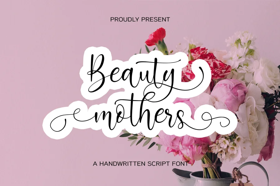Beauty Mothers Font preview 8