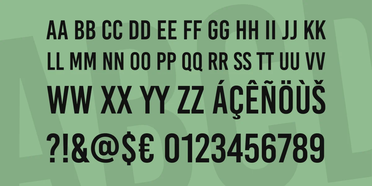 Bebas Kai Font preview 7