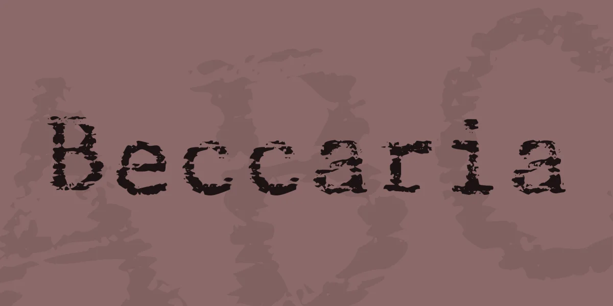 Beccaria Font