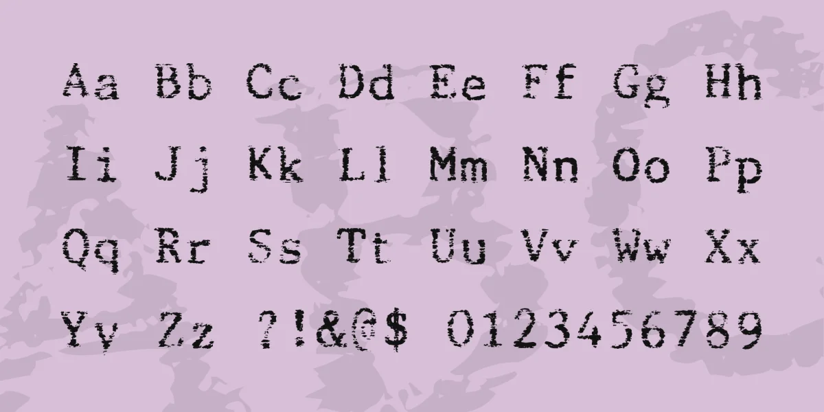 Beccaria Font preview 4