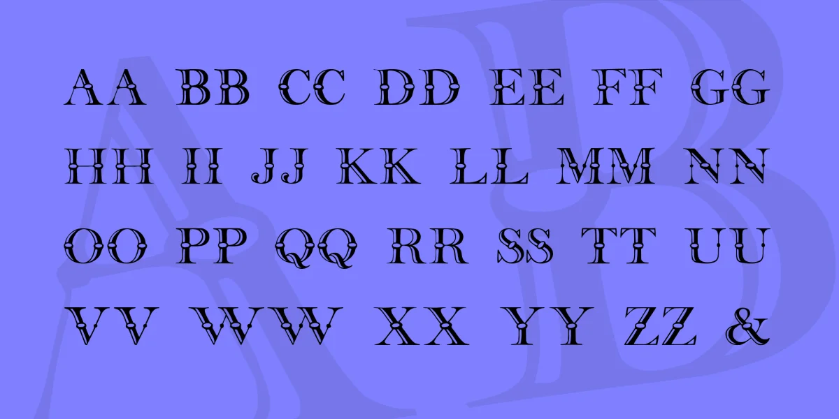 Beffle Font preview 3