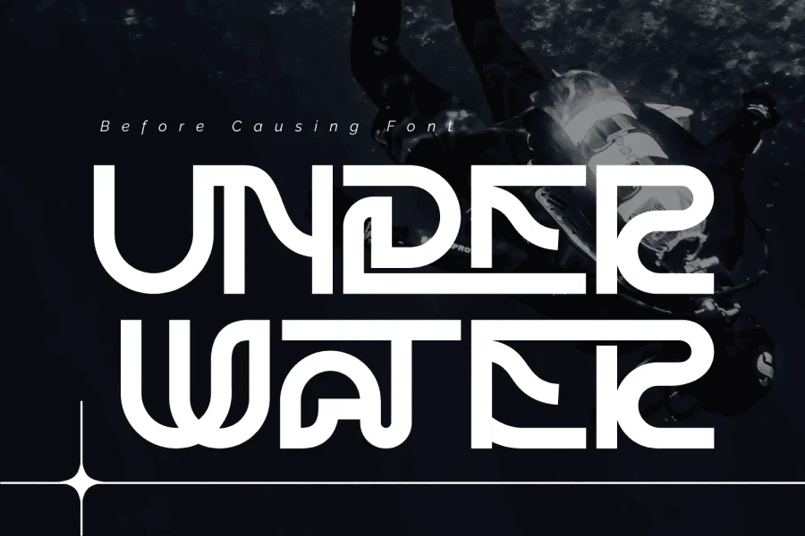 BEFORE CAUSING DEMO Font preview 5
