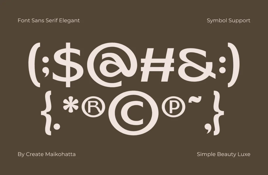 Begav Font preview 7