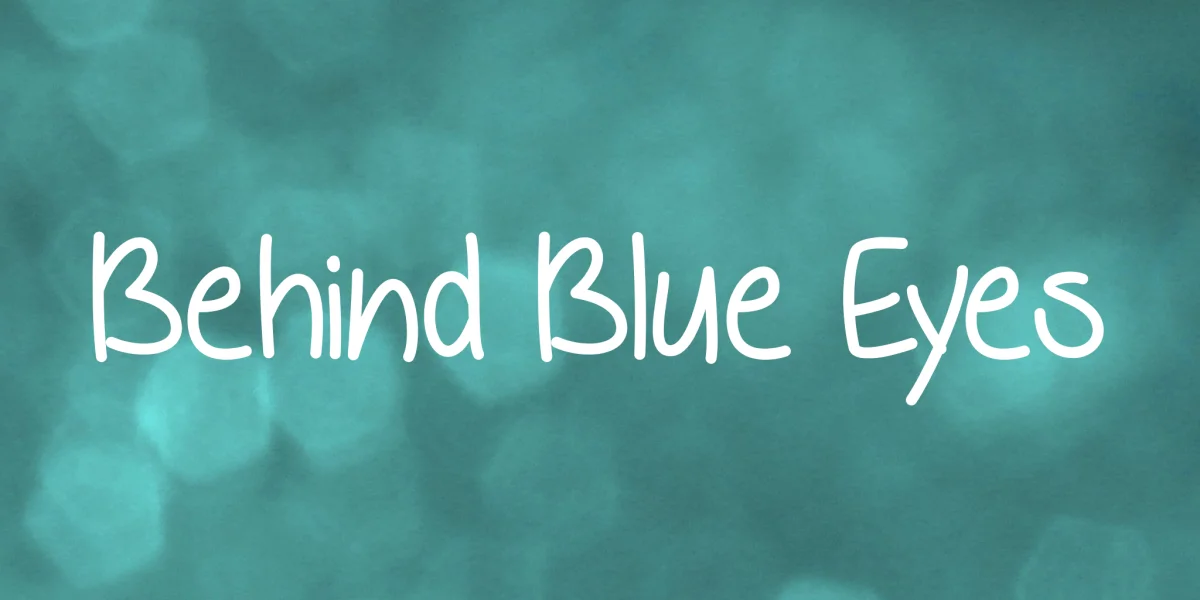 Behind Blue Eyes Font preview 5