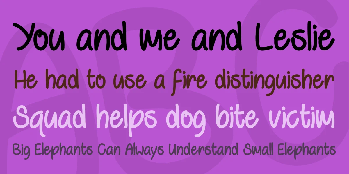Behind Violet Eyes Font preview 3