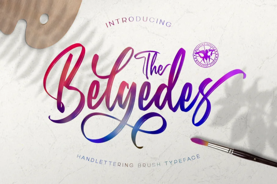 Belgedes Font preview 14