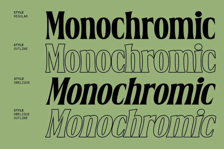 Belgino Font preview 2