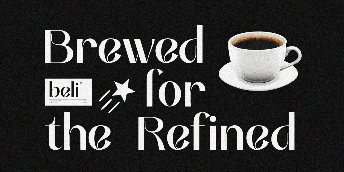 Beli Font Family preview 7