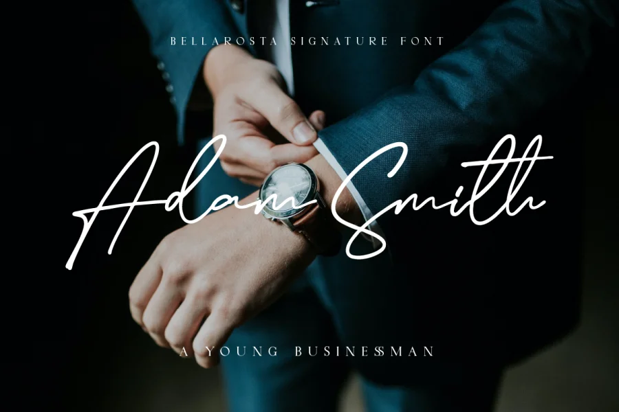 Bellarosta Font preview 3